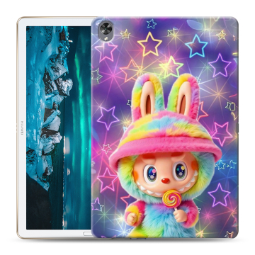 Силиконовый чехол на Huawei MediaPad M6 10.8 с принтом Labubu Лабубу Силиконовый чехол на Huawei MediaPad M6 10.8 с принтом Labubu Лабубу