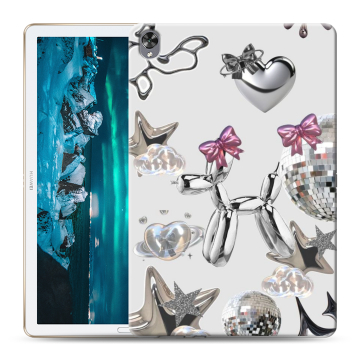 Силиконовый чехол на Huawei MediaPad M6 10.8 с принтом Y2K Силиконовый чехол на Huawei MediaPad M6 10.8 с принтом Y2K