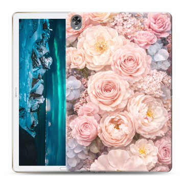 Силиконовый чехол на Huawei MediaPad M6 10.8 с принтом женский Силиконовый чехол на Huawei MediaPad M6 10.8 с принтом женский