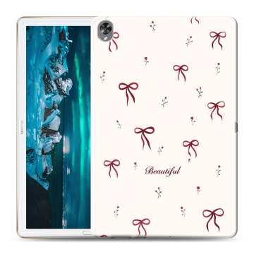 Силиконовый чехол на Huawei MediaPad M6 10.8 с принтом для девочек