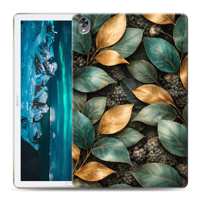 Силиконовый противоударный чехол на Huawei MediaPad M6 10.8 с принтом женский Силиконовый противоударный чехол на Huawei MediaPad M6 10.8 с принтом женский