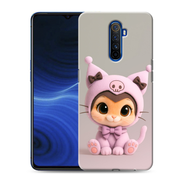 Силиконовый противоударный чехол на Realme X2 Pro с принтом Куроми Kuromi 