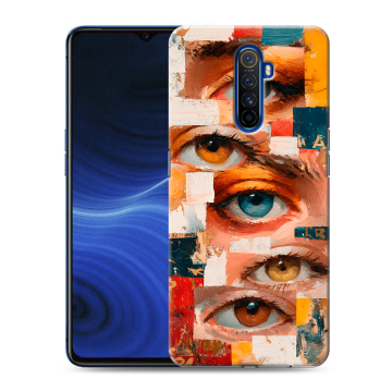 Силиконовый противоударный чехол на Realme X2 Pro с принтом Модный принт Силиконовый противоударный чехол на Realme X2 Pro с принтом Модный принт