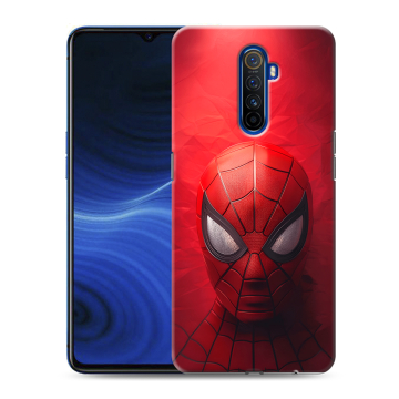 Силиконовый противоударный чехол на Realme X2 Pro с принтом Spiderman Человек паук