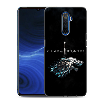 Силиконовый противоударный чехол на Realme X2 Pro с принтом Игра Престолов Game Thrones