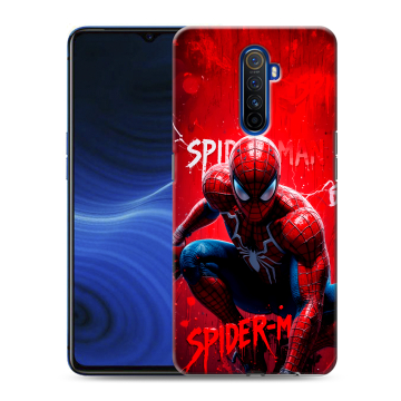 Силиконовый противоударный чехол на Realme X2 Pro с принтом Spiderman Человек паук Силиконовый противоударный чехол на Realme X2 Pro с принтом Spiderman Человек паук