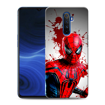Силиконовый противоударный чехол на Realme X2 Pro с принтом Spiderman Человек паук
