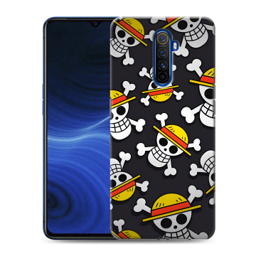 Силиконовый противоударный чехол на Realme X2 Pro с принтом One Piece Ван Пис Силиконовый противоударный чехол на Realme X2 Pro с принтом One Piece Ван Пис