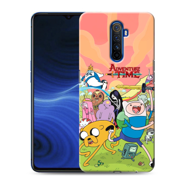 Силиконовый противоударный чехол на Realme X2 Pro с принтом Adventure time Время приключений Силиконовый противоударный чехол на Realme X2 Pro с принтом Adventure time Время приключений