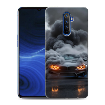 Силиконовый противоударный чехол на Realme X2 Pro с принтом BMW БМВ Силиконовый противоударный чехол на Realme X2 Pro с принтом BMW БМВ