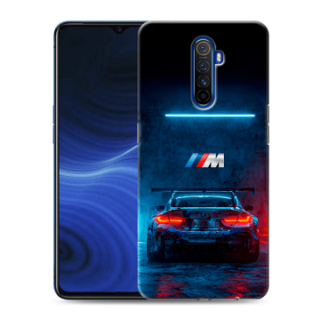 Силиконовый противоударный чехол на Realme X2 Pro с принтом BMW БМВ