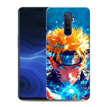 Силиконовый противоударный чехол на Realme X2 Pro с принтом Аниме Наруто Naruto