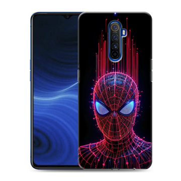 Силиконовый противоударный чехол на Realme X2 Pro с принтом Spiderman Человек паук