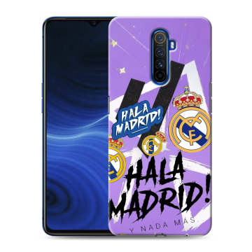 Силиконовый противоударный чехол на Realme X2 Pro с принтом Real Madrid Реал Мадрид