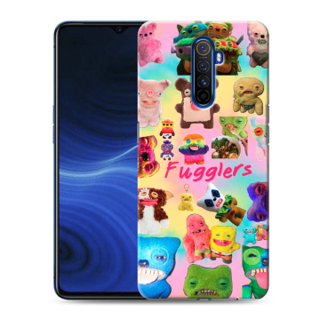 Силиконовый противоударный чехол на Realme X2 Pro с принтом Флагер Fuggler Силиконовый противоударный чехол на Realme X2 Pro с принтом Флагер Fuggler