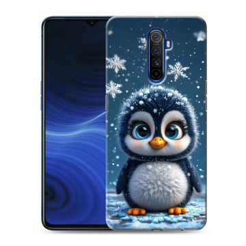 Силиконовый противоударный чехол на Realme X2 Pro с принтом Новый год Силиконовый противоударный чехол на Realme X2 Pro с принтом Новый год