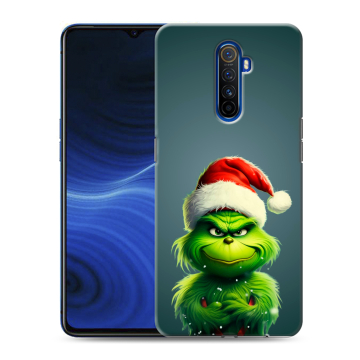 Силиконовый противоударный чехол на Realme X2 Pro с принтом Новый год Силиконовый противоударный чехол на Realme X2 Pro с принтом Новый год