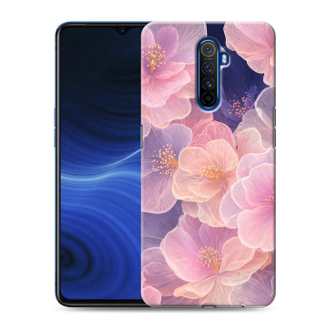 Силиконовый противоударный чехол на Realme X2 Pro с принтом женский Силиконовый противоударный чехол на Realme X2 Pro с принтом женский