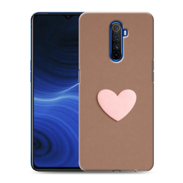 Силиконовый противоударный чехол на Realme X2 Pro с принтом женский
