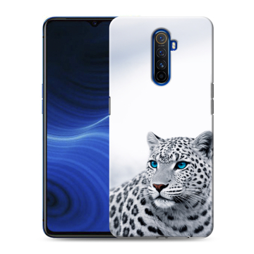 Силиконовый противоударный чехол на Realme X2 Pro с принтом женский