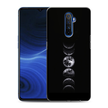 Силиконовый противоударный чехол на Realme X2 Pro с принтом женский