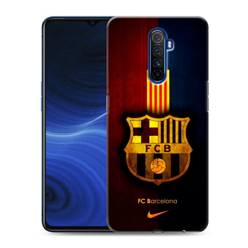 Пластиковый чехол на Realme X2 Pro с принтом Барселона Barcelona Пластиковый чехол на Realme X2 Pro с принтом Барселона Barcelona