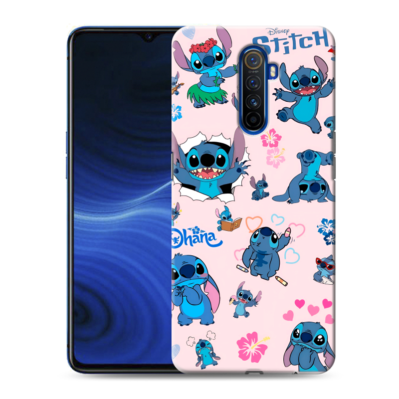 Пластиковый чехол на Realme X2 Pro с принтом Лило и Стич Пластиковый чехол на Realme X2 Pro с принтом Лило и Стич