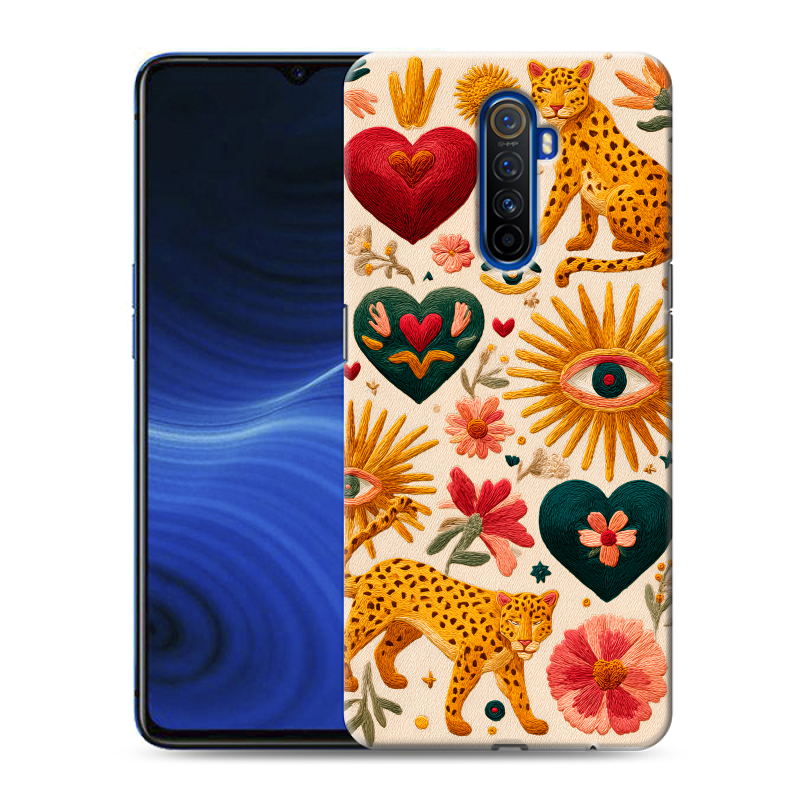 Пластиковый чехол на Realme X2 Pro с принтом Модный принт Пластиковый чехол на Realme X2 Pro с принтом Модный принт