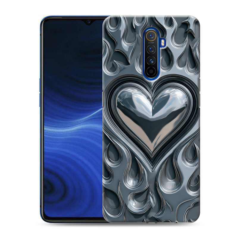 Силиконовый противоударный чехол на Realme X2 Pro с принтом Y2K Силиконовый противоударный чехол на Realme X2 Pro с принтом Y2K