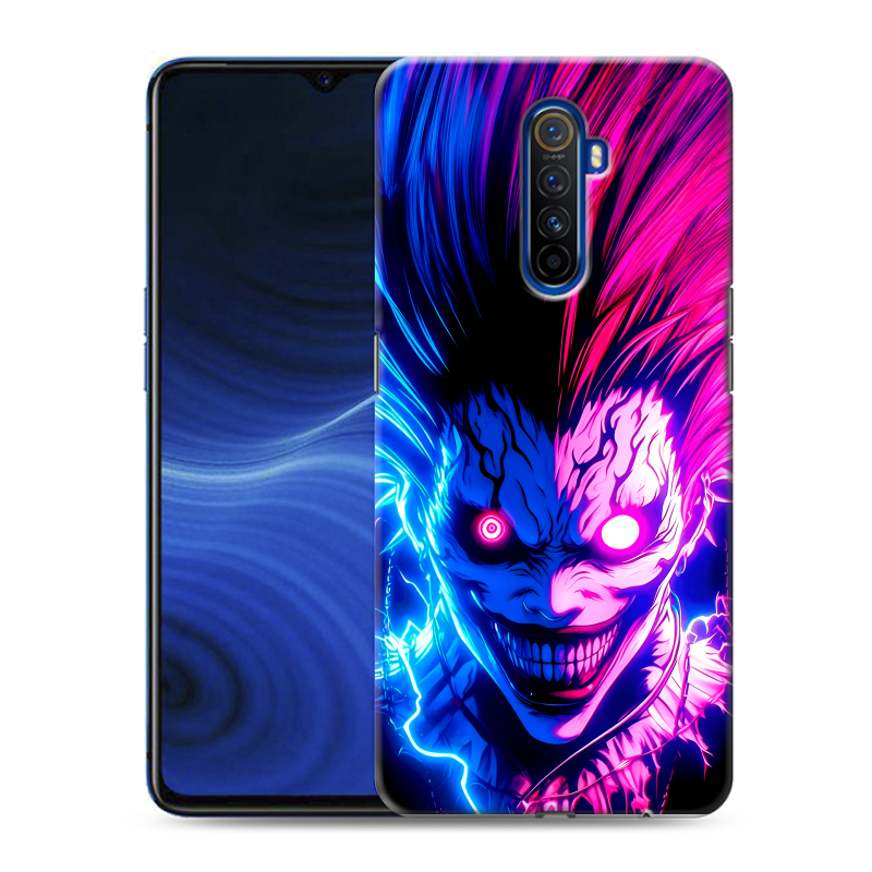 Силиконовый противоударный чехол на Realme X2 Pro с принтом Death note Тетрадь смерти Силиконовый противоударный чехол на Realme X2 Pro с принтом Death note Тетрадь смерти
