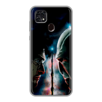 Силиконовый чехол на ZTE Blade 20 Smart с принтом Гарри Поттер Harry Potter