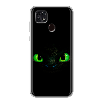 Силиконовый чехол на ZTE Blade 20 Smart с принтом Как приручить дракона Силиконовый чехол на ZTE Blade 20 Smart с принтом Как приручить дракона