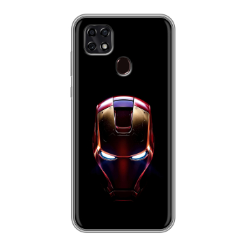 Силиконовый чехол на ZTE Blade 20 Smart с принтом IronMan Железный человек Силиконовый чехол на ZTE Blade 20 Smart с принтом IronMan Железный человек