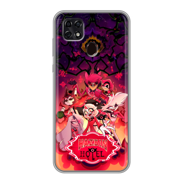 Силиконовый чехол на ZTE Blade 20 Smart с принтом Hazbin Hotel Отель Хазбин Силиконовый чехол на ZTE Blade 20 Smart с принтом Hazbin Hotel Отель Хазбин