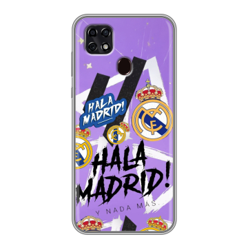 Силиконовый чехол на ZTE Blade 20 Smart с принтом Real Madrid Реал Мадрид Силиконовый чехол на ZTE Blade 20 Smart с принтом Real Madrid Реал Мадрид