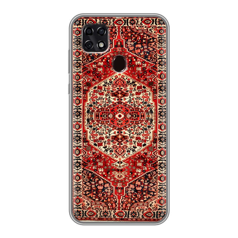 Силиконовый чехол на ZTE Blade 20 Smart с принтом Ковер Силиконовый чехол на ZTE Blade 20 Smart с принтом Ковер