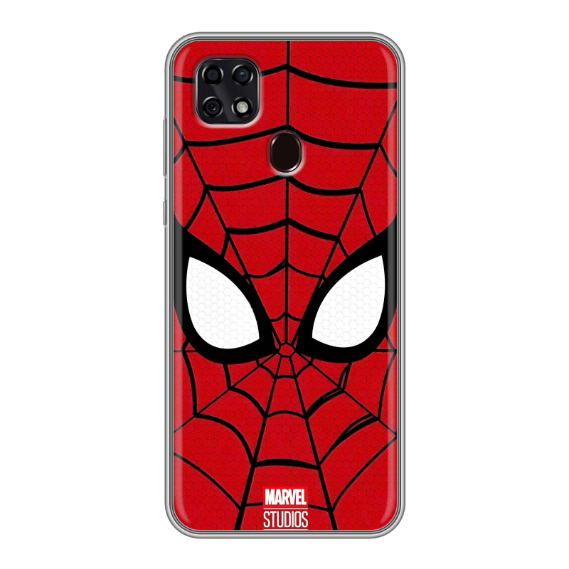 Силиконовый чехол на ZTE Blade 20 Smart с принтом человек паук spiderman Силиконовый чехол на ZTE Blade 20 Smart с принтом человек паук spiderman