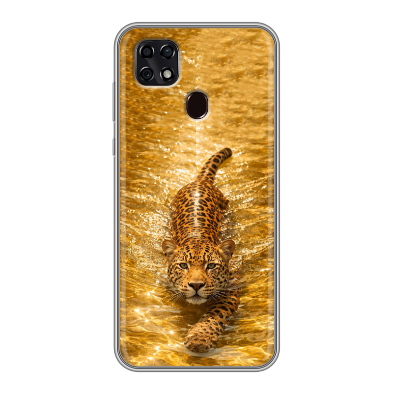 Силиконовый чехол на ZTE Blade 20 Smart с принтом женский Силиконовый чехол на ZTE Blade 20 Smart с принтом женский