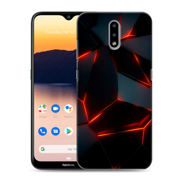 Силиконовый чехол на Nokia 2.3 с принтом Яркие абстракции Силиконовый чехол на Nokia 2.3 с принтом Яркие абстракции