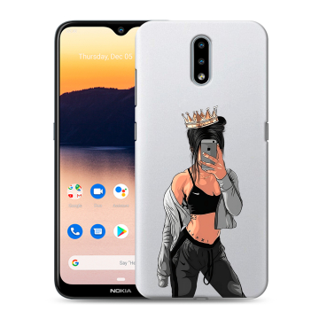 Силиконовый чехол на Nokia 2.3 с принтом Женские принты Силиконовый чехол на Nokia 2.3 с принтом Женские принты