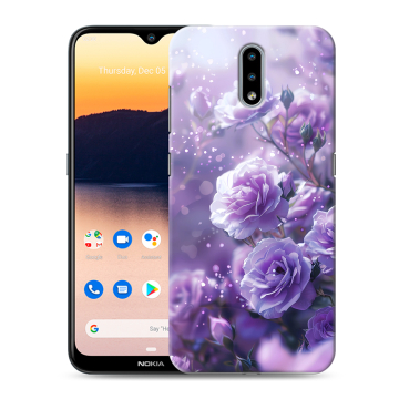Силиконовый чехол на Nokia 2.3 с принтом Розы цветы Силиконовый чехол на Nokia 2.3 с принтом Розы цветы