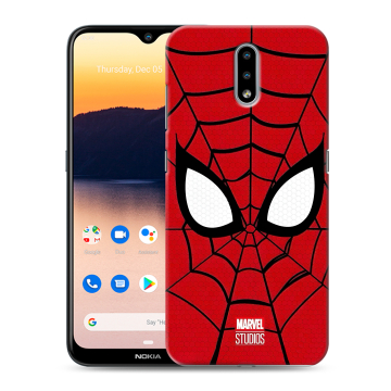 Силиконовый чехол на Nokia 2.3 с принтом человек паук spiderman Силиконовый чехол на Nokia 2.3 с принтом человек паук spiderman