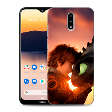 Силиконовый чехол на Nokia 2.3 с принтом Как приручить дракона Силиконовый чехол на Nokia 2.3 с принтом Как приручить дракона
