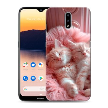 Силиконовый чехол на Nokia 2.3 с принтом котята котики Силиконовый чехол на Nokia 2.3 с принтом котята котики