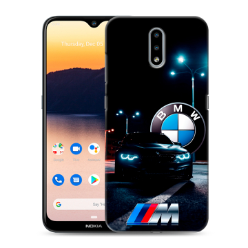 Силиконовый чехол на Nokia 2.3 с принтом БМВ BMW