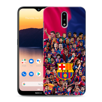 Силиконовый чехол на Nokia 2.3 с принтом Барселона Barcelona