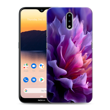 Силиконовый чехол на Nokia 2.3 с принтом женский цветы