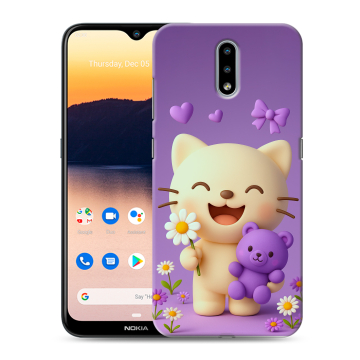 Силиконовый чехол на Nokia 2.3 с принтом для девочек Силиконовый чехол на Nokia 2.3 с принтом для девочек