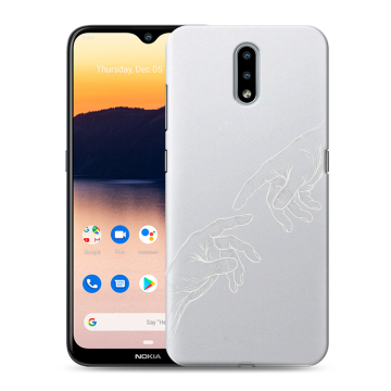 Силиконовый чехол на Nokia 2.3 с принтом Сотворение мира