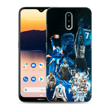 Силиконовый чехол на Nokia 2.3 с принтом Реал Роналдо Силиконовый чехол на Nokia 2.3 с принтом Реал Роналдо